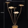 5 Gold Flowers Floor Stand - Image 2