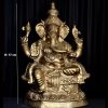 Metal Gold Ganesha - Image 2