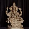 Metal Gold Ganesha